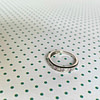 witgouden eternity ring met amethist en diamant vintage ringen