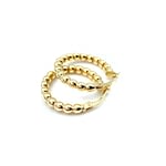 gouden oorbellen bolletjes oorringen van goud bubble hoops