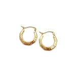 vintage gouden oorringen creolen van goud