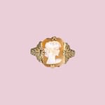 vintage_ring_cameo_goud_dame