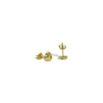 gouden studs hartjes oorbellen