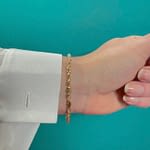 armbandje goud schakels embracy van sieradenmeisje