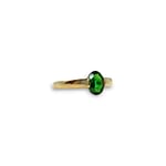 gouden_ring_met_groene_steen_chrome_diopside gouden ring met groene steen chrome diopside