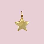 gouden ster bedel hanger