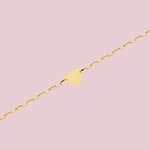 gouden_armbandje_hart_schakel_9k gouden armbandje hart schakel 9k