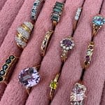 sieradenmeisje vintage ringen van goud