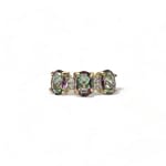 mystic topaz trilogie ring
