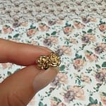 vintage_oorknopjes_roos_knopjes vintage oorknopjes roos knopjes