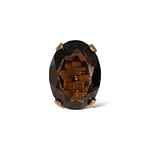 vintage ring grote rookkwarts