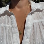 gouden ketting met hanger hart locket medaillon