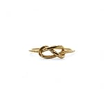 ring_love_knot_14k_goud vintage ring love knot knoopje 14k goud