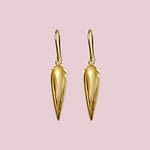 gouden_druppel_oorhangers_9_karaat_goud gouden druppel oorhangers van 9 karaat goud