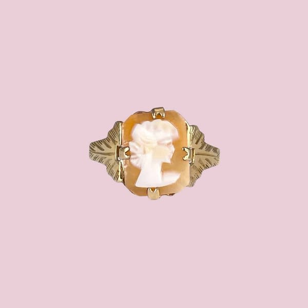 vintage_ring_cameo_goud_dame