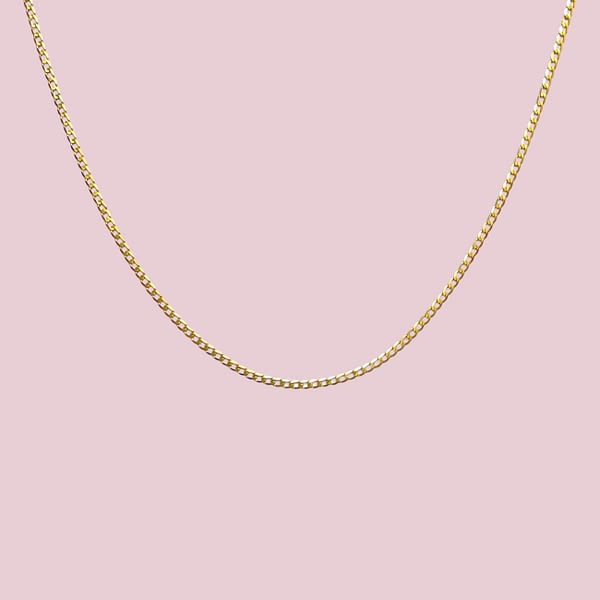 gouden ketting 60 cm lang goud