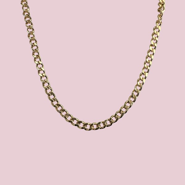 gouden ketting schakel 14 karaat goud