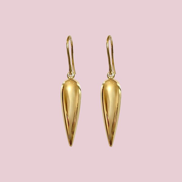 gouden_druppel_oorhangers_9_karaat_goud gouden druppel oorhangers van 9 karaat goud
