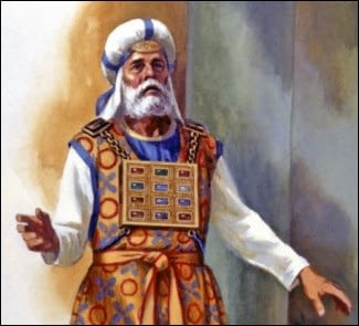 edelstenen op de borstplaat van aaron - oorsprong geboortestenen