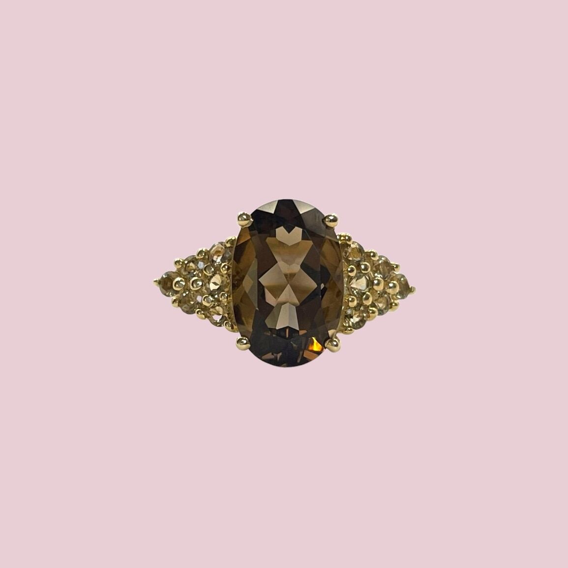 vintage rookkwarts ring