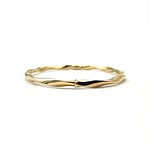 bangle goud gedraaid slavenarmband