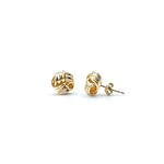 gouden oorbellen knoopje studs goud