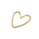 gouden schakelarmband dames gourmet 9k goud