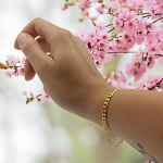 gouden schakelarmband dames gourmet 9k goud