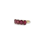 vintage robijn ring goud