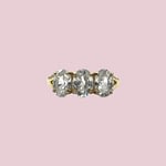 vintage trilogie ring zirkoon