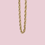 gouden schakel armband 9 karaat