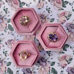 gouden ringen vintage edelsteen sieradenmeisje ringen