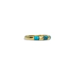 turkoois turquoise ring 14k goud