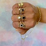 vintage ringen shop tweedehands goud