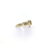 gouden ring met strikje massief goud
