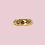 antieke gypsy ring goud