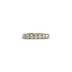 gouden eternity ring zirkonia 7 steens