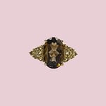 vintage rookkwarts ring
