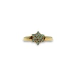 vintage cluster ring ster chrysoberyl