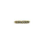vintage rij ring chrysoberyl