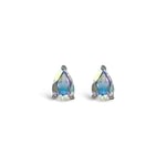 oorknopjes mystic topaz druppel