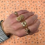gouden ringen vintage goud van sieradenmeisje