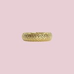 vintage gouden band ring