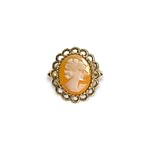 camee ring goud groot