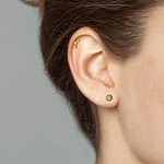 gouden diamant studs 0.13ct