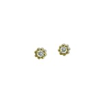 gouden oorknopjes diamant