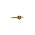 vintage gouden ring groene granaat
