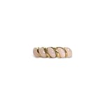vintage ring rozenkwarts roze