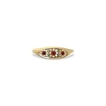 trilogie ring granaat