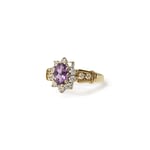 vintage entourage ring met amethist
