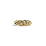 9 karaat croissant ring medium