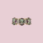 ring mystic topaz trilogie en diamant